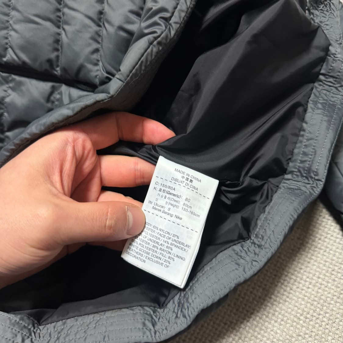 나이키 골프 경량패딩 자켓 (우먼스) 상품이미지3