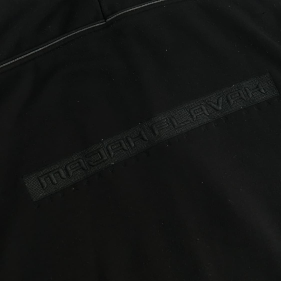 MF.! 마자플라자 레터링로고 백포인트 블랙 후드집업 상품이미지9