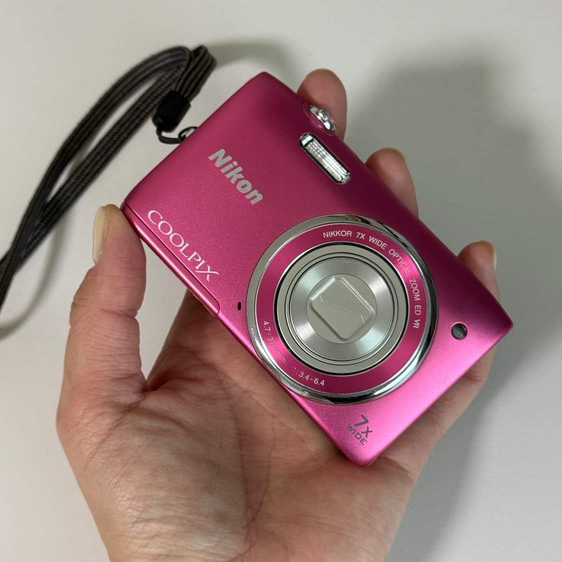 핑크💖레어) 니콘 쿨픽스 S3500 빈티지 디카 디지털카메라 상품이미지2