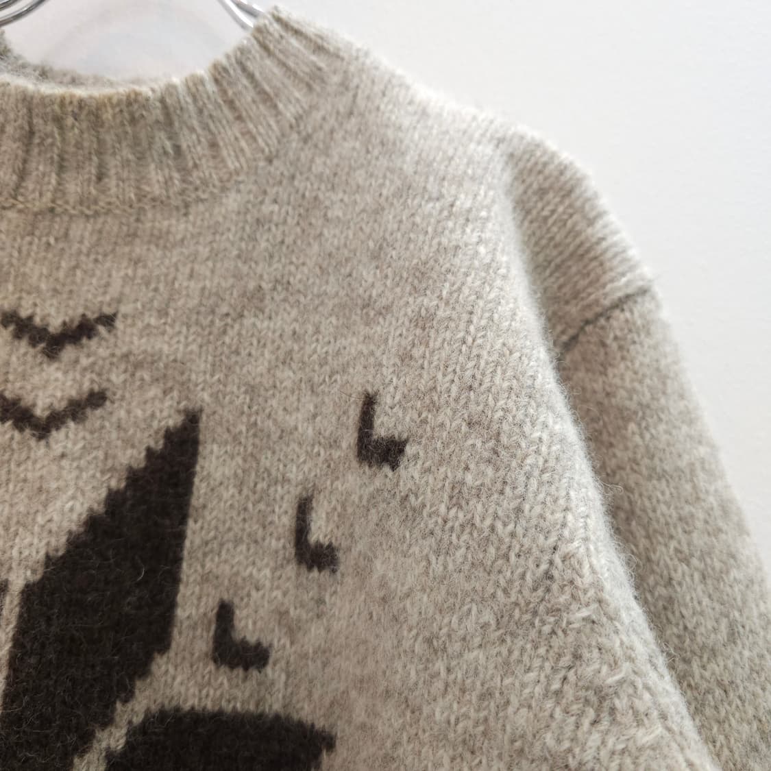 일본제 락포트 빈티지 울100% 니트 상품이미지6