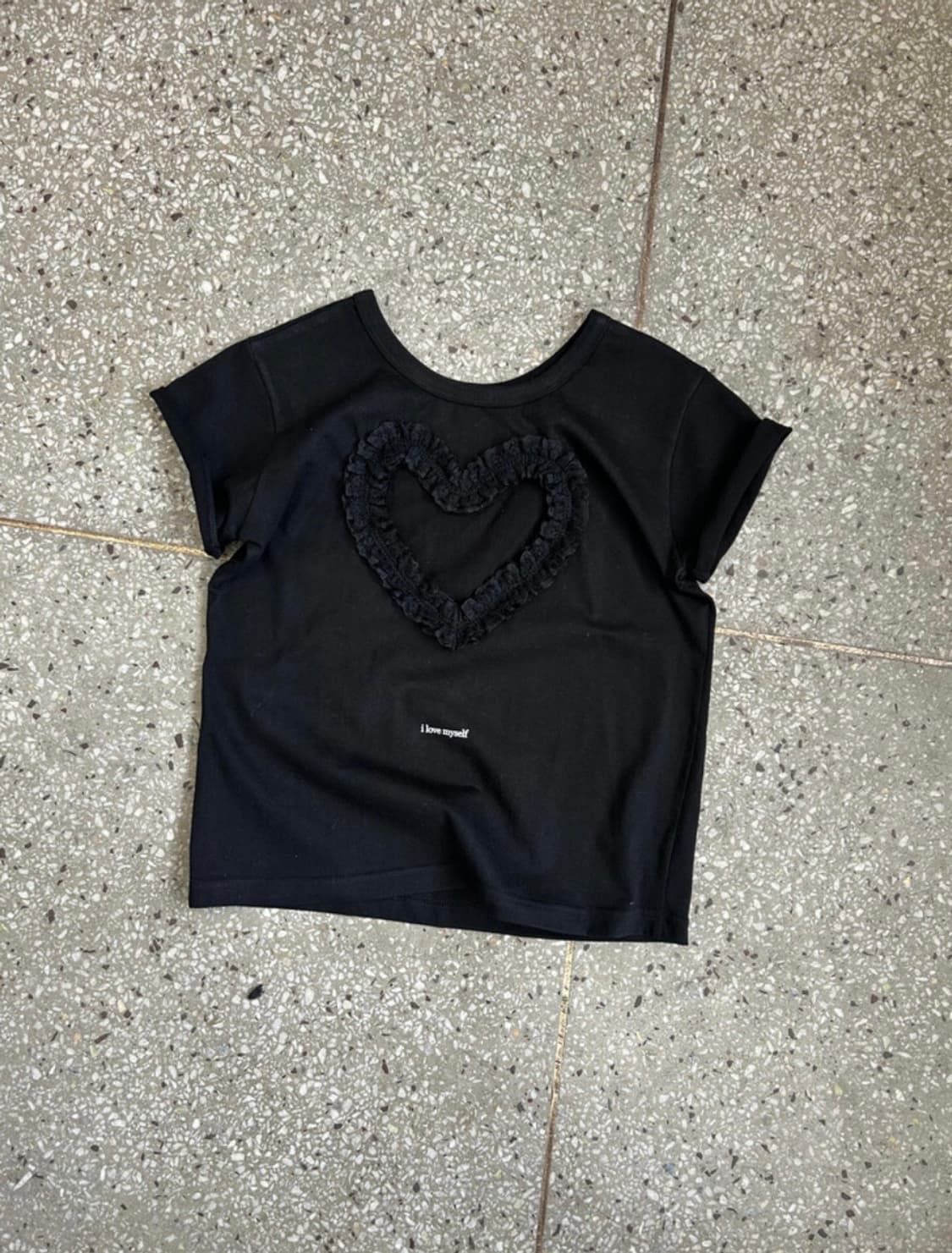 택포) 동은 slogan short sleeved t-shirt 상품이미지1