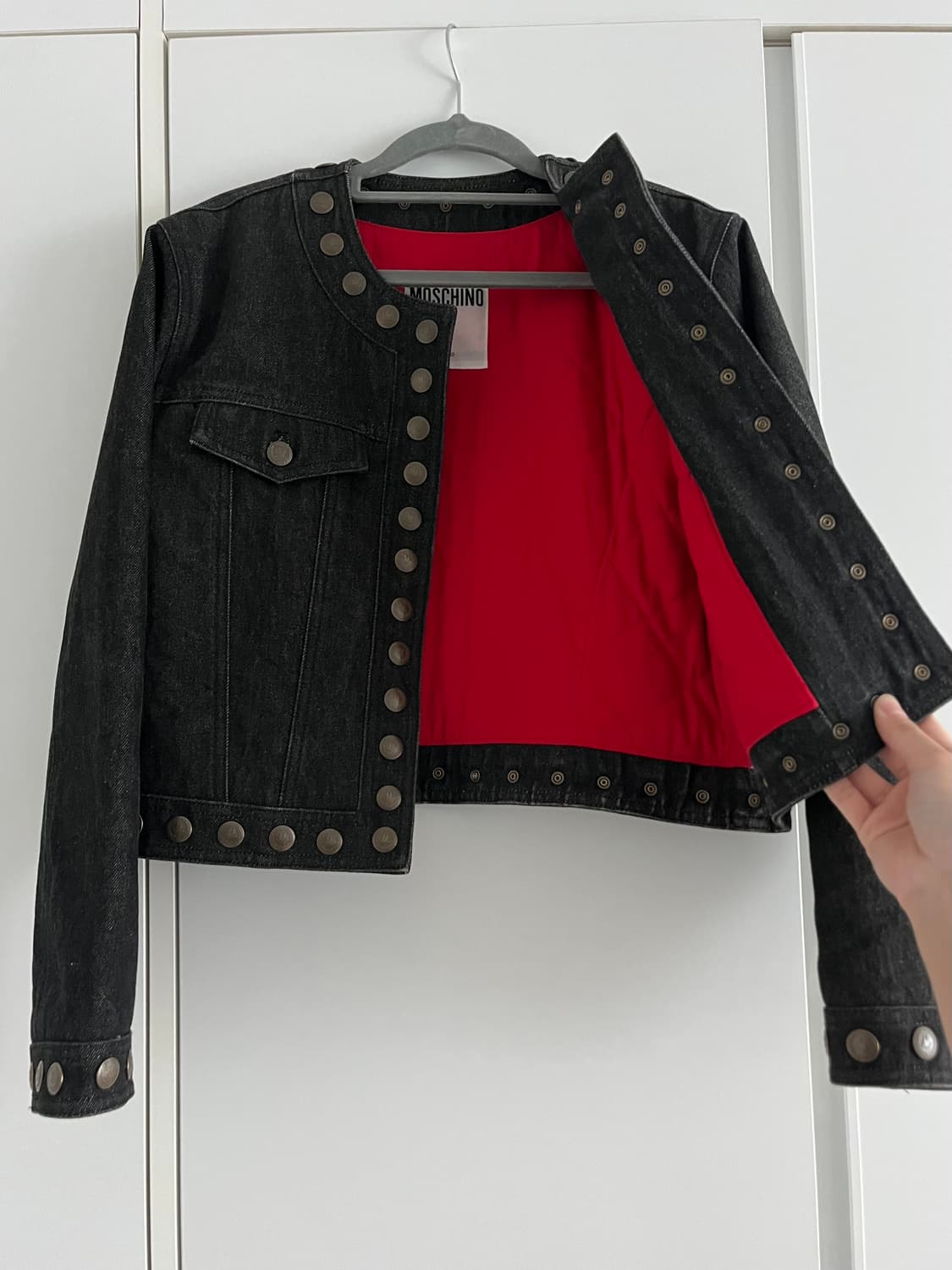 Moschino 모스키노 흑청 자켓 상품이미지2