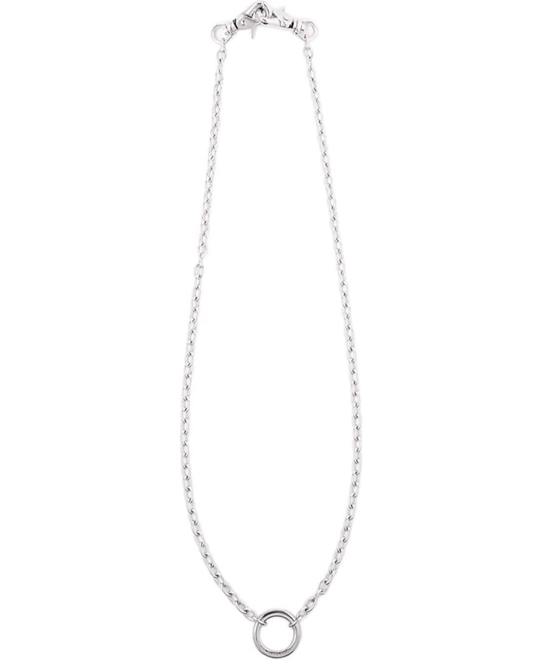 Ling top Long Chain necklace 925 silver 상품이미지4