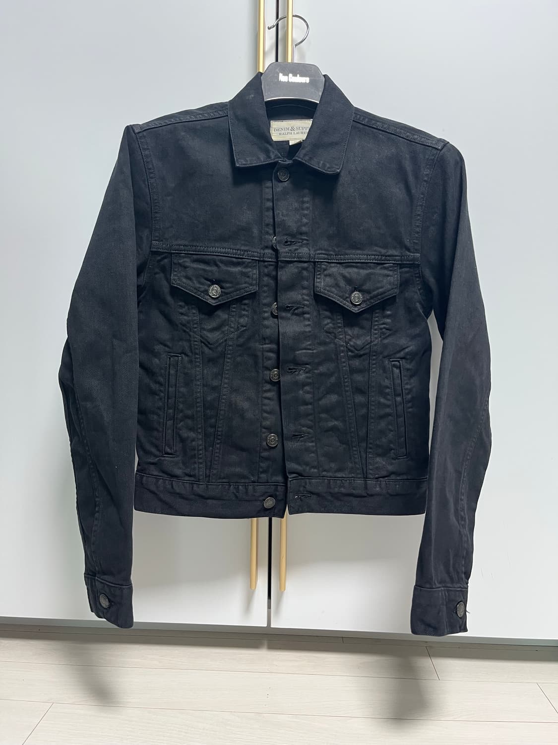 랄프로렌 데님앤서플라이 왁스 코팅 데님 트러커 자켓 상품이미지1