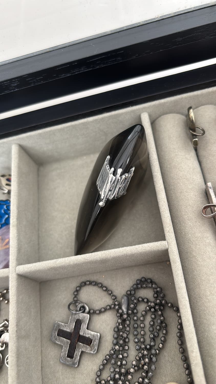 (Rare* ) 90's Black Claw Ring 상품이미지2