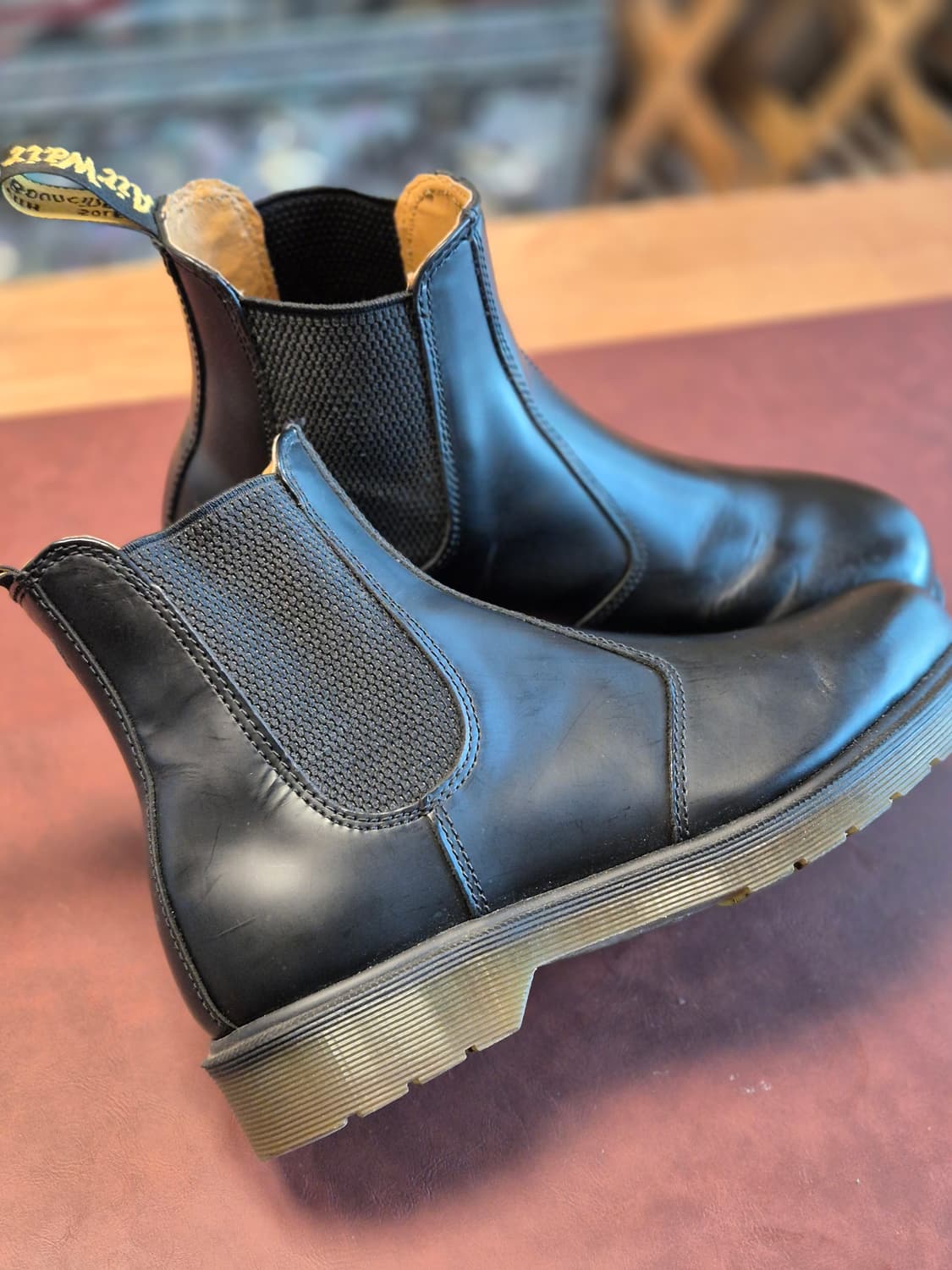 실착용1회 260(US8M) 닥터마틴 2976 첼시부츠  상품이미지9