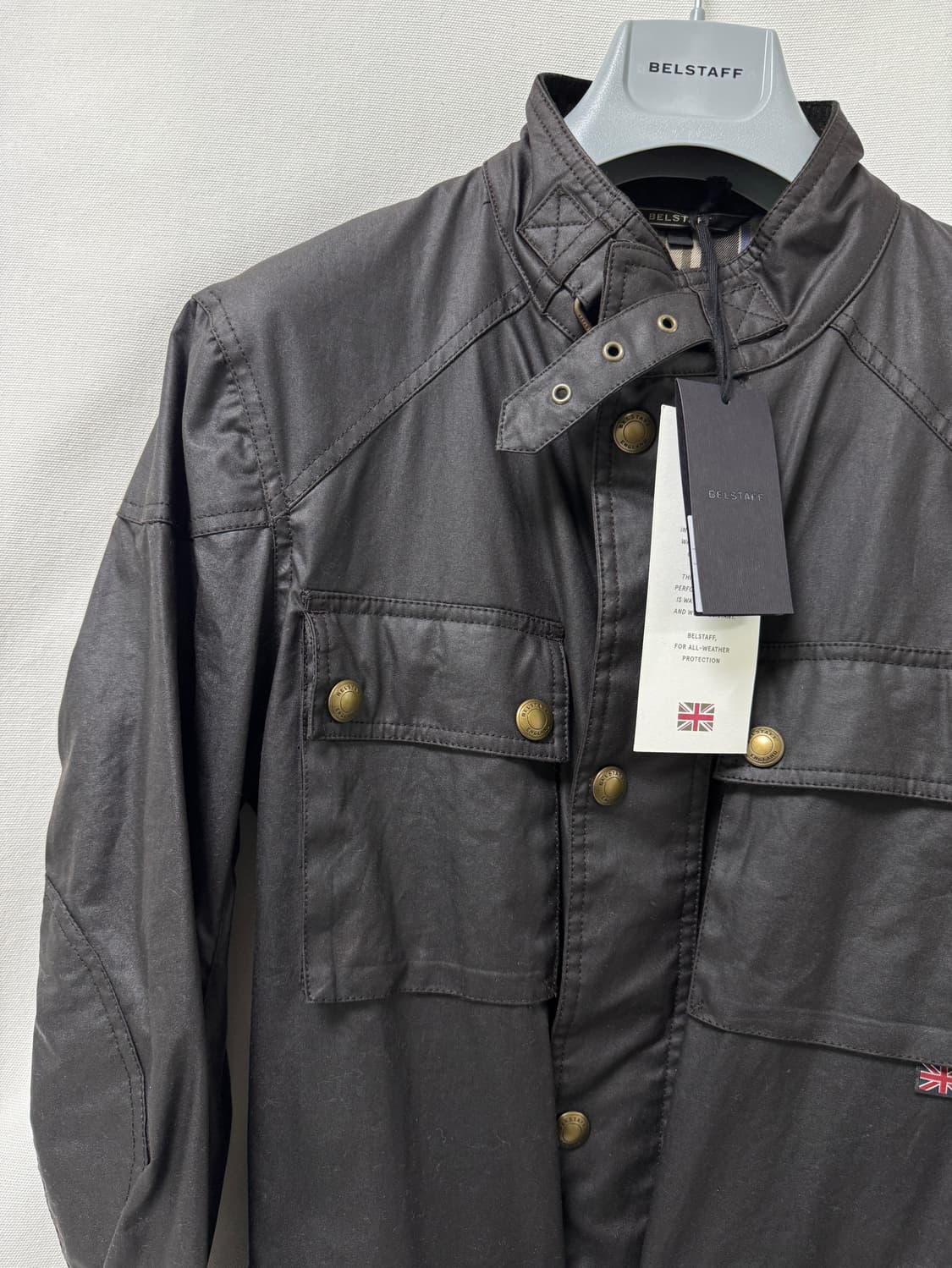 벨스타프 로드마스터 왁스 자켓 46 마호가니 상품이미지3