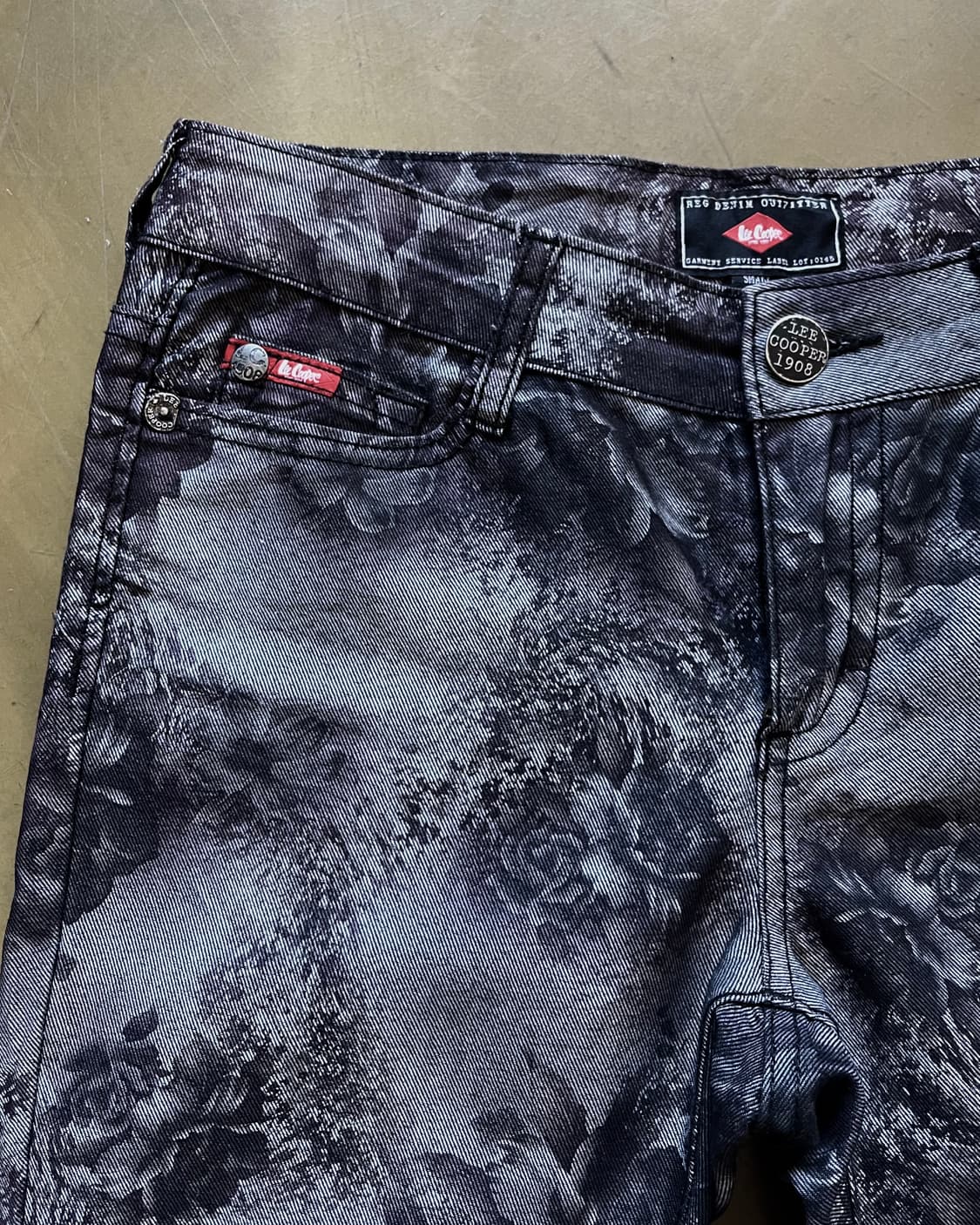 Lee Cooper Antique Graphic Skinny Jeans 상품이미지4