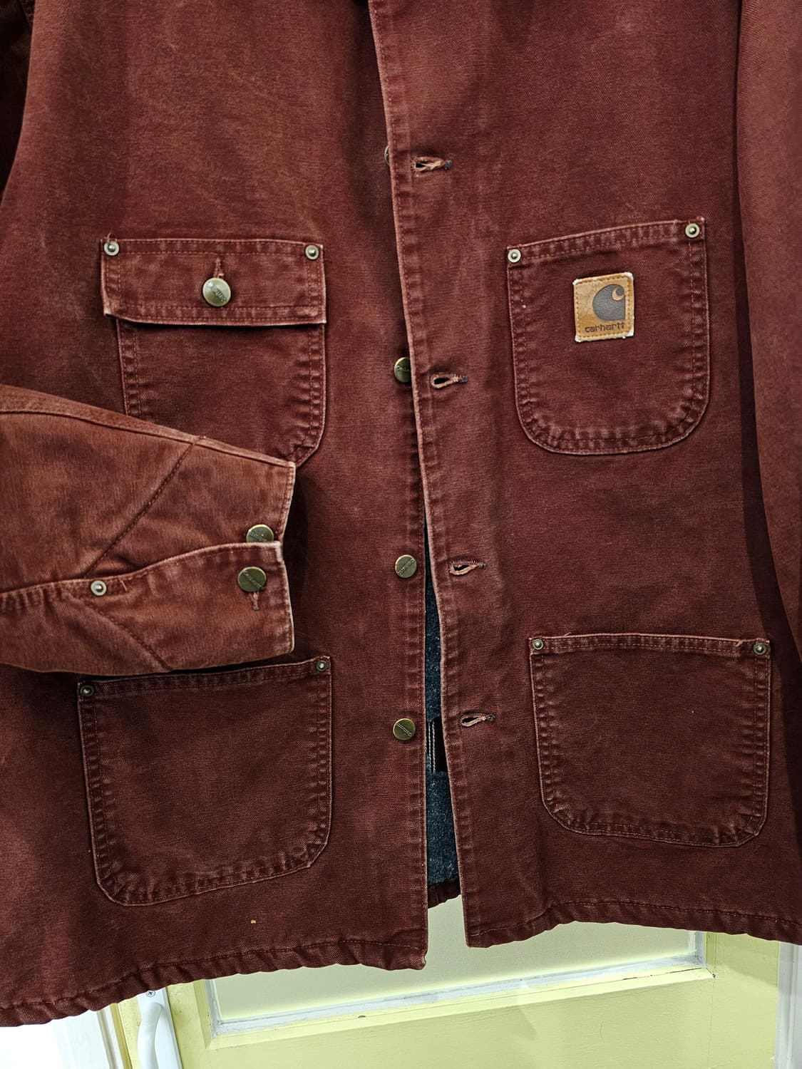 Carhartt 브릭 워크자켓(겨울 라이닝) 상품이미지5