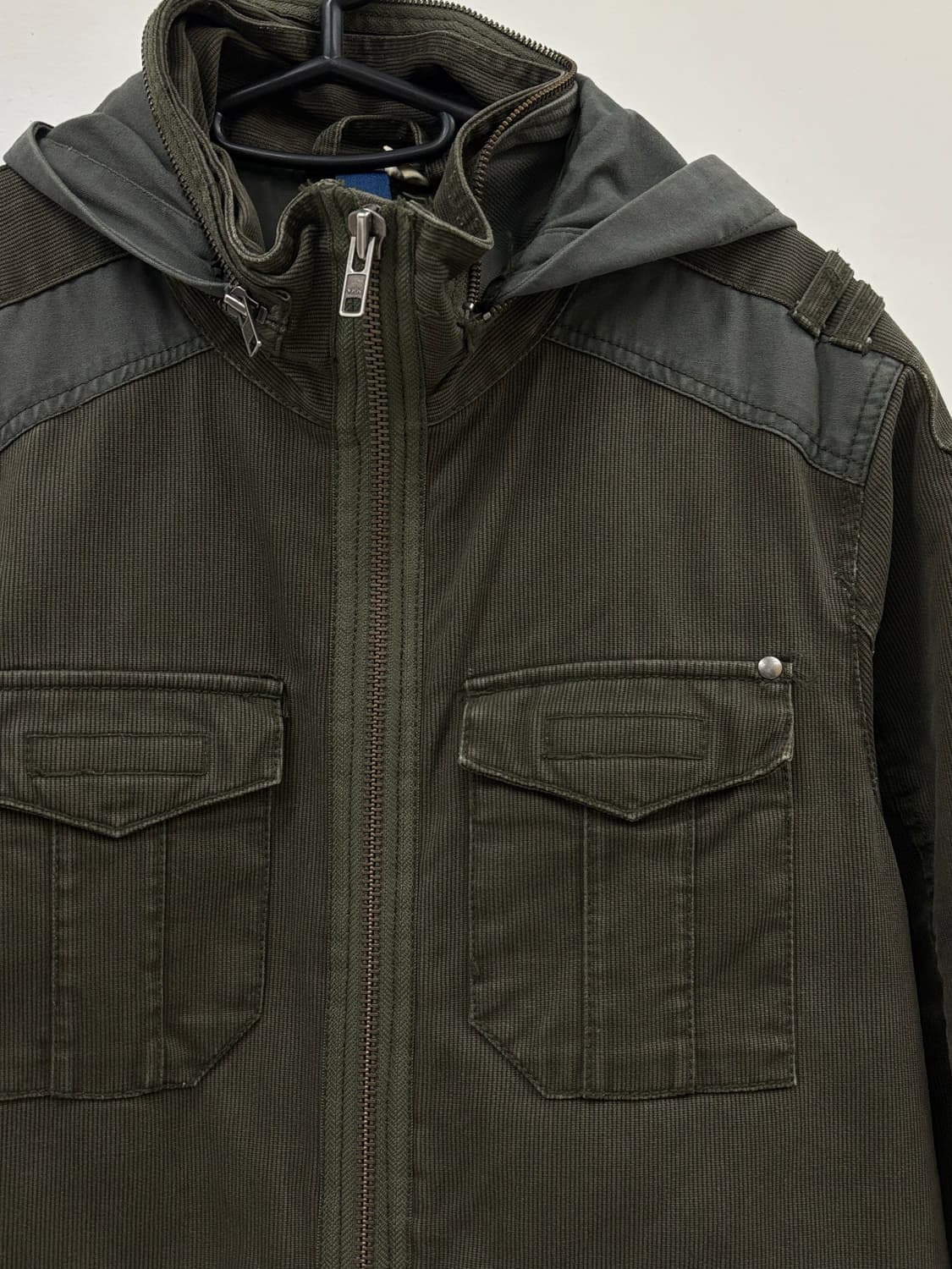 빈티지 카키 유틸리티 워크웨어 자켓 상품이미지6