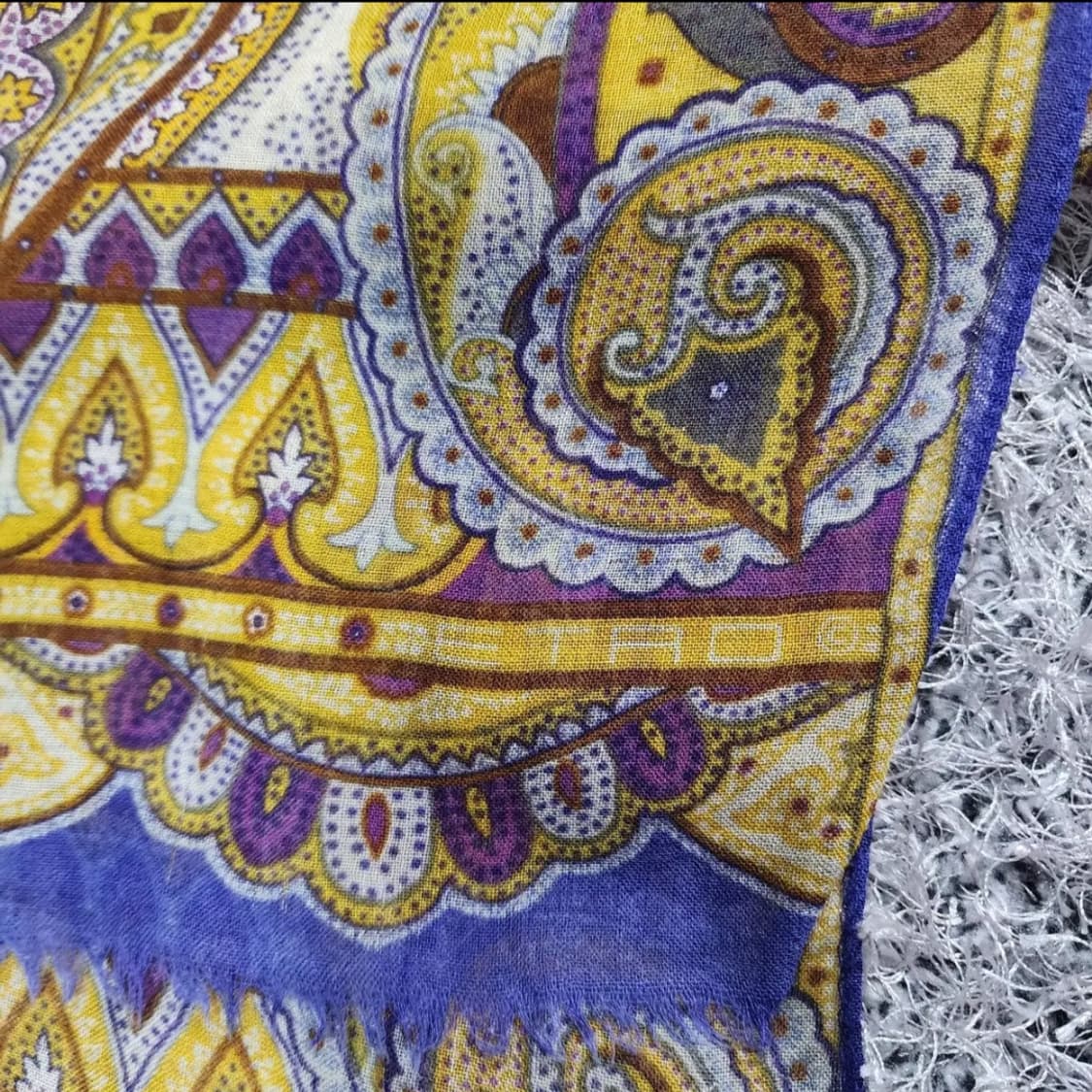 에트로 울 실크 스카프 상품이미지5