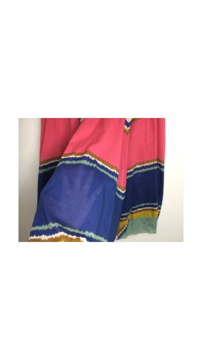 Ne-net 네넷냐 컬러풀 웨이브 밴딩 스커트 상품이미지4