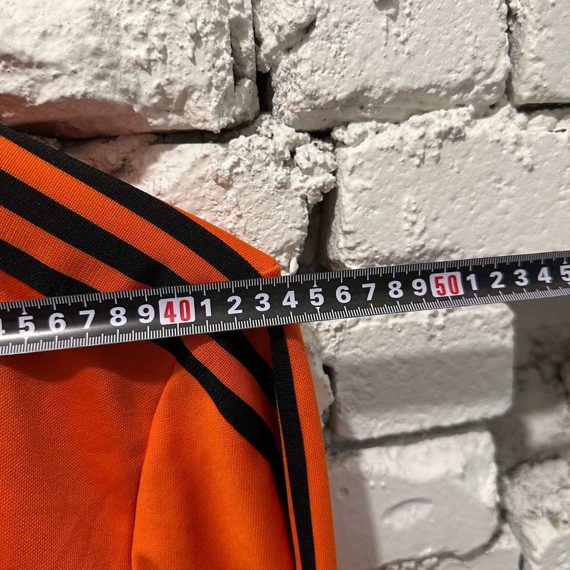 아디다스 오렌지 삼선 트랙탑 져지 상품이미지7