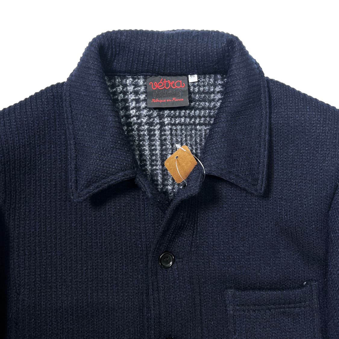 베트라 VETRA 니티드 울 워크 자켓 네이비 (46) 상품이미지3