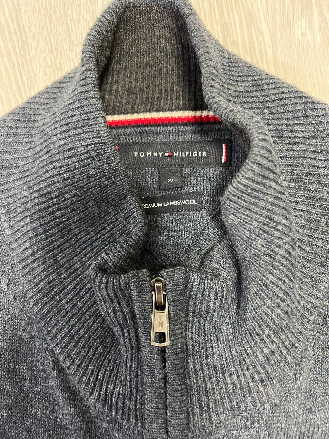 타미 램스울 니트집업 105 상품이미지2