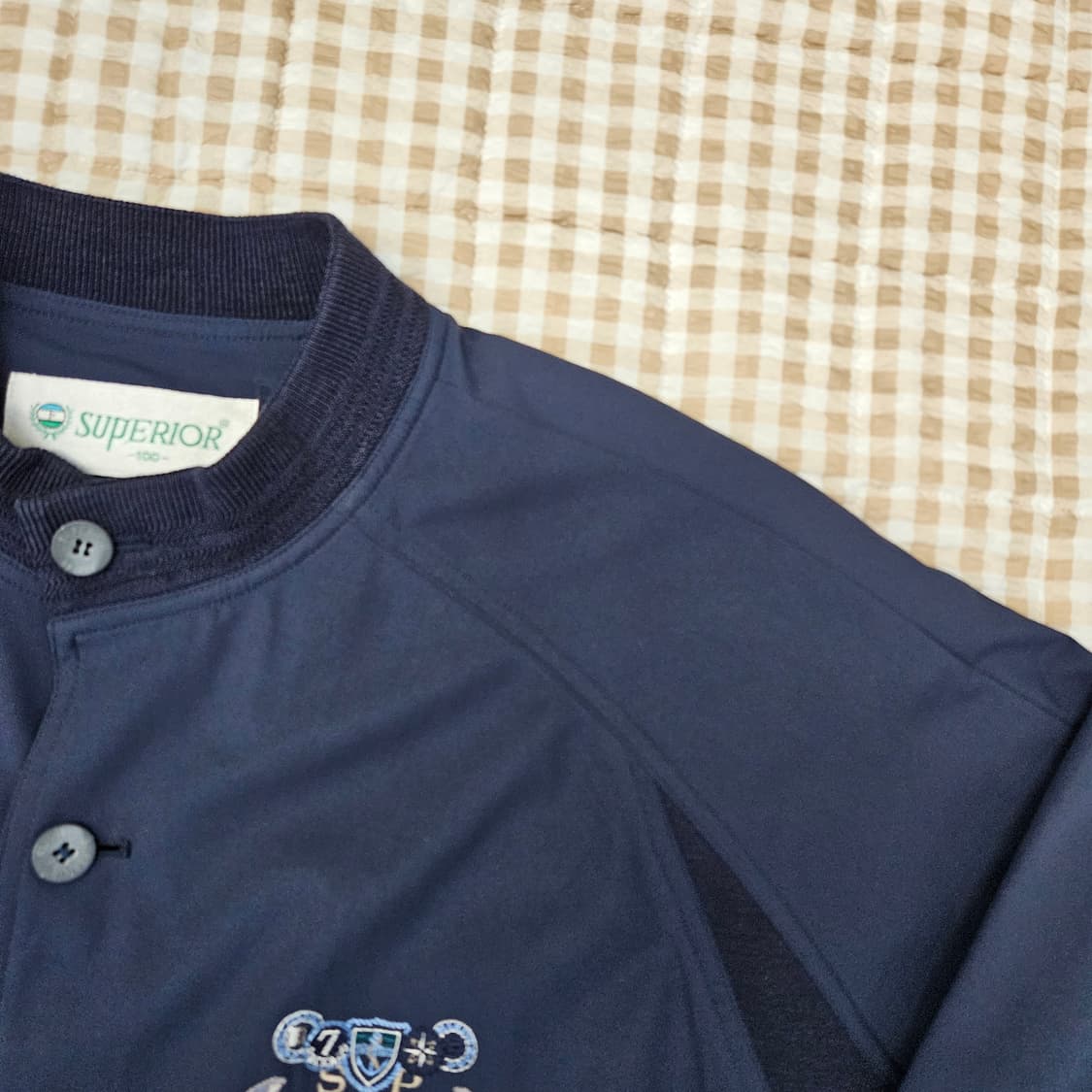 슈페리어 오버핏 간절기 자켓 남자100~105 상품이미지3