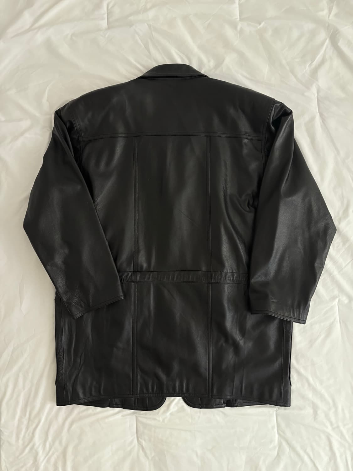 leather car coat 레더 카코트 상품이미지6