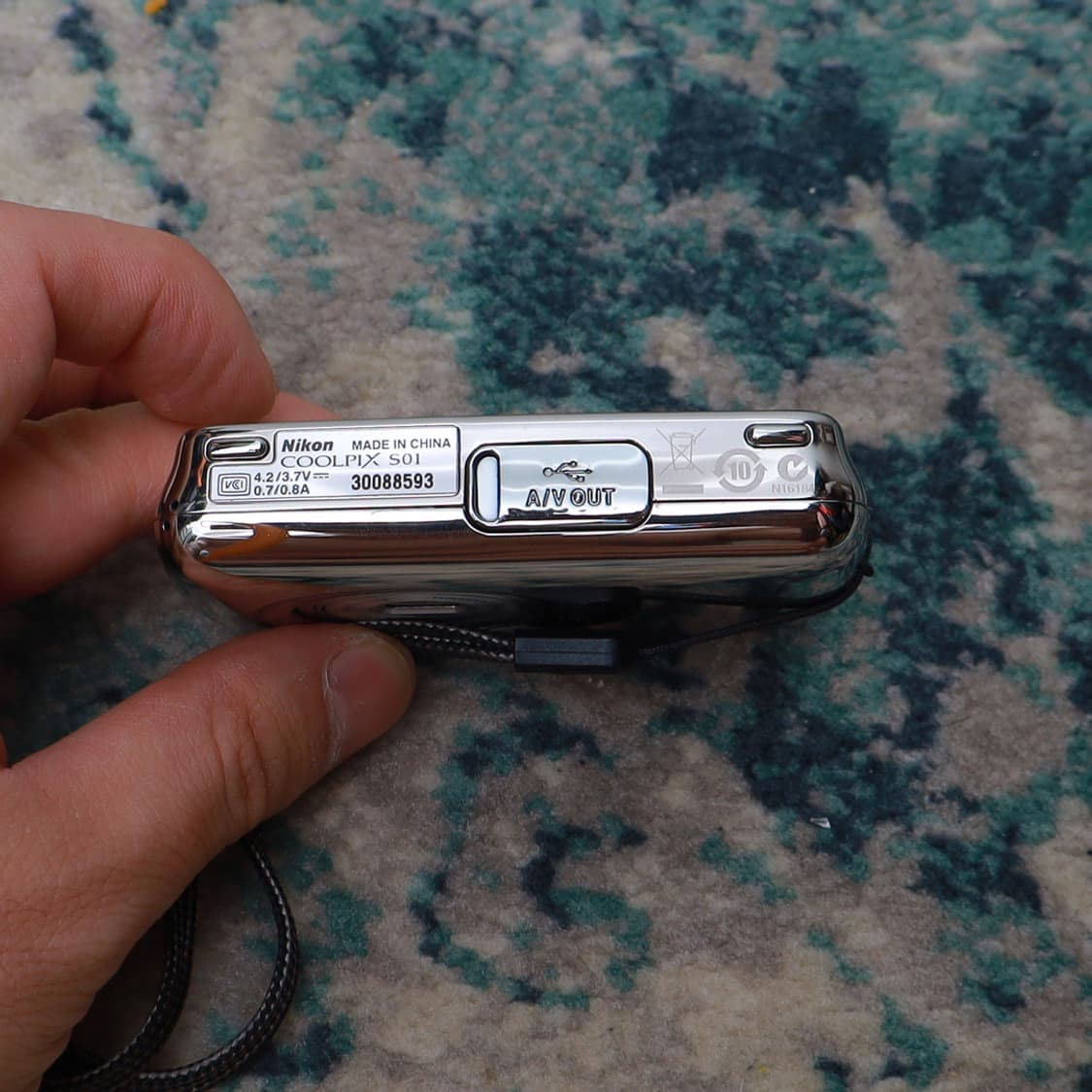Nikon 니콘 클픽스 s01 빈티지카메라 제니 카메라 실버 상품이미지6