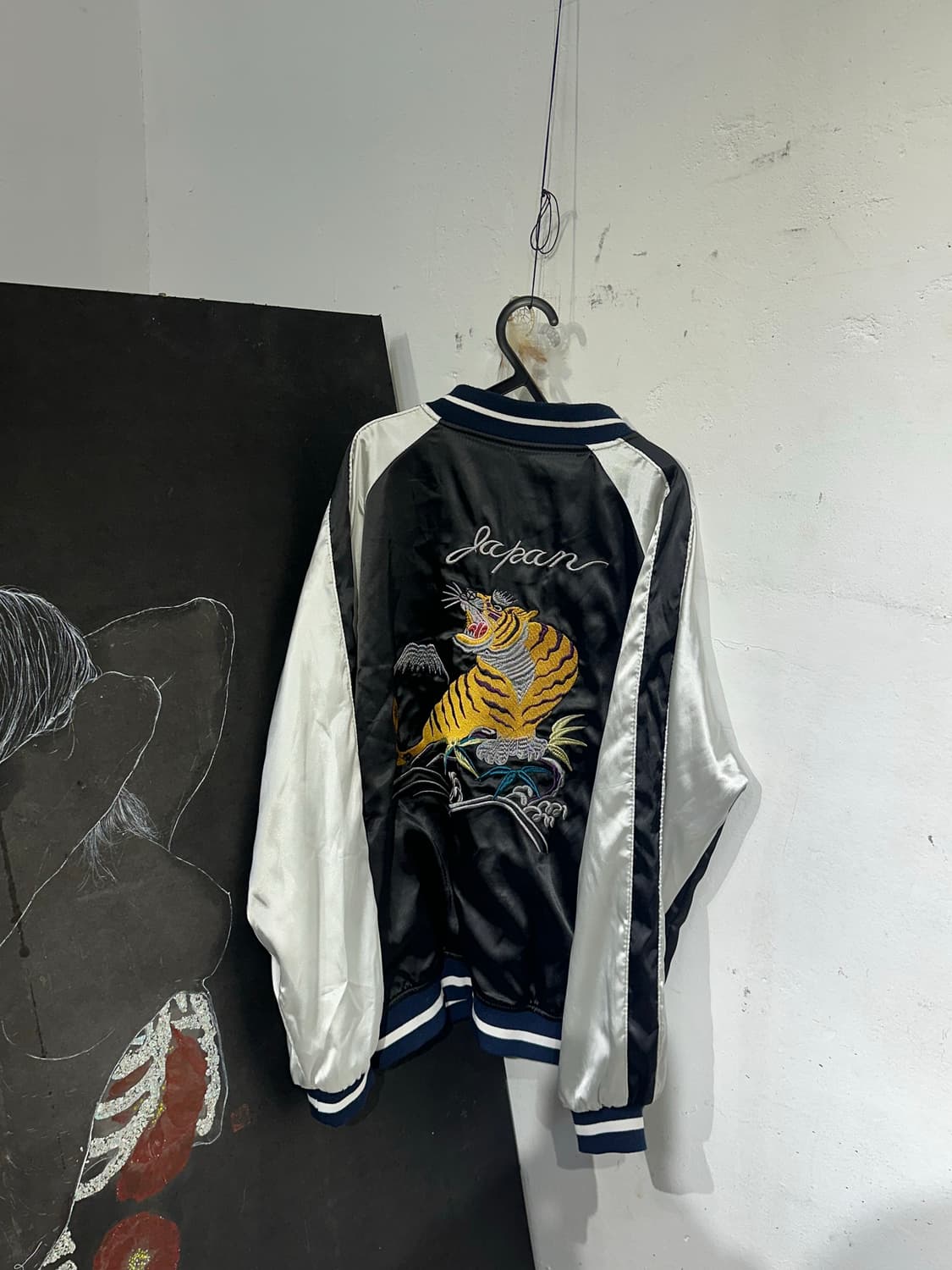 Jpn 일본빈티지 재패니즈 오리엔탈 리버시블 스카잔 자켓 XL 상품이미지10
