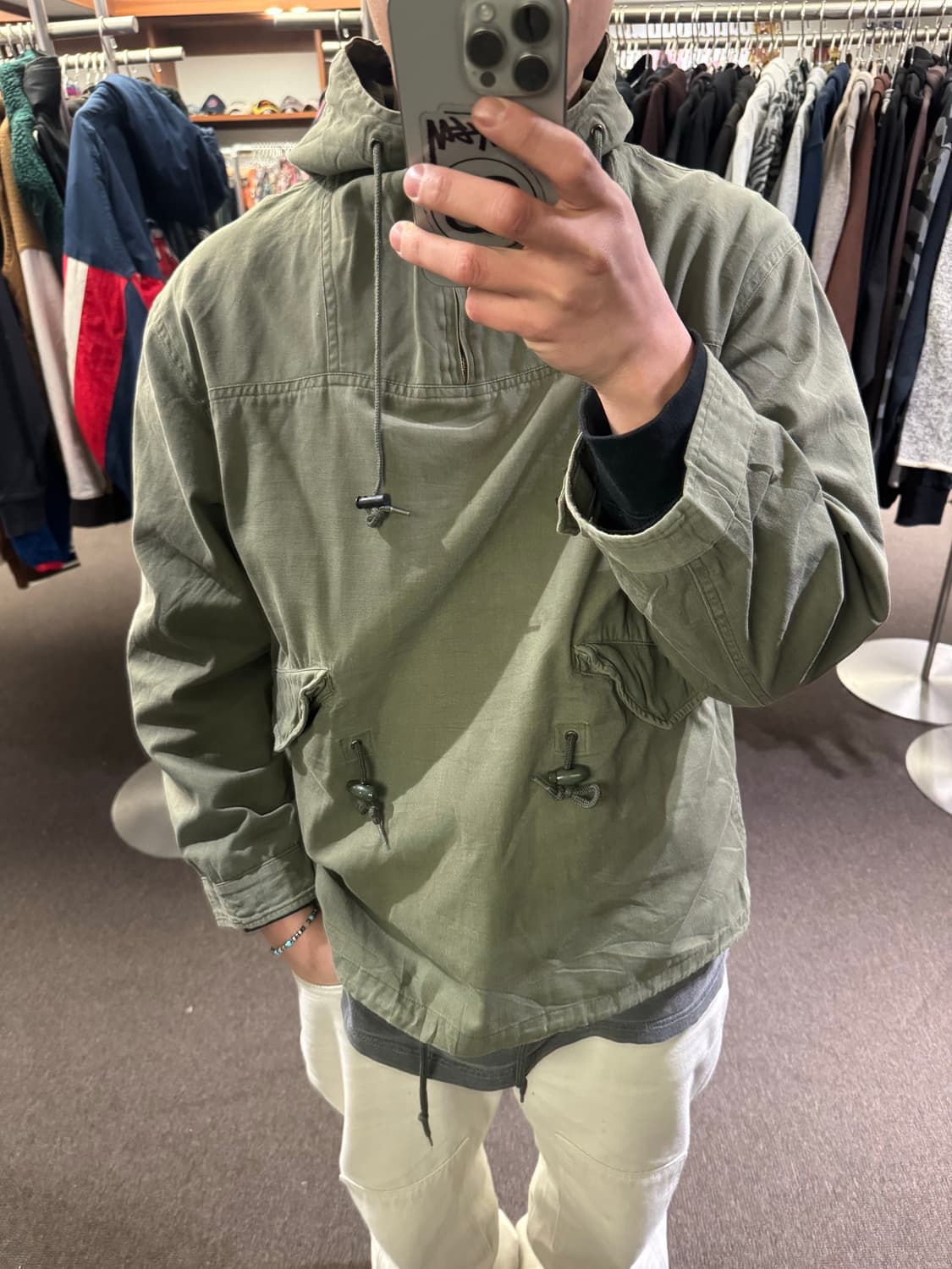 M)밀리터리 빈티지 아노락 자켓 상품이미지1