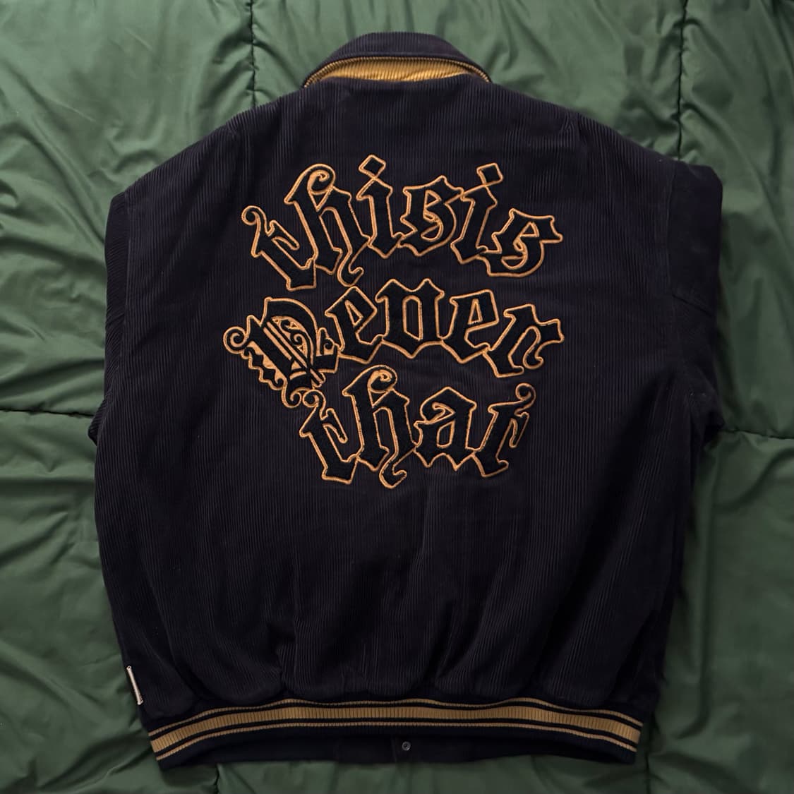 디스이즈네버댓 Fortuna 코듀로이 바시티 자켓 상품이미지2