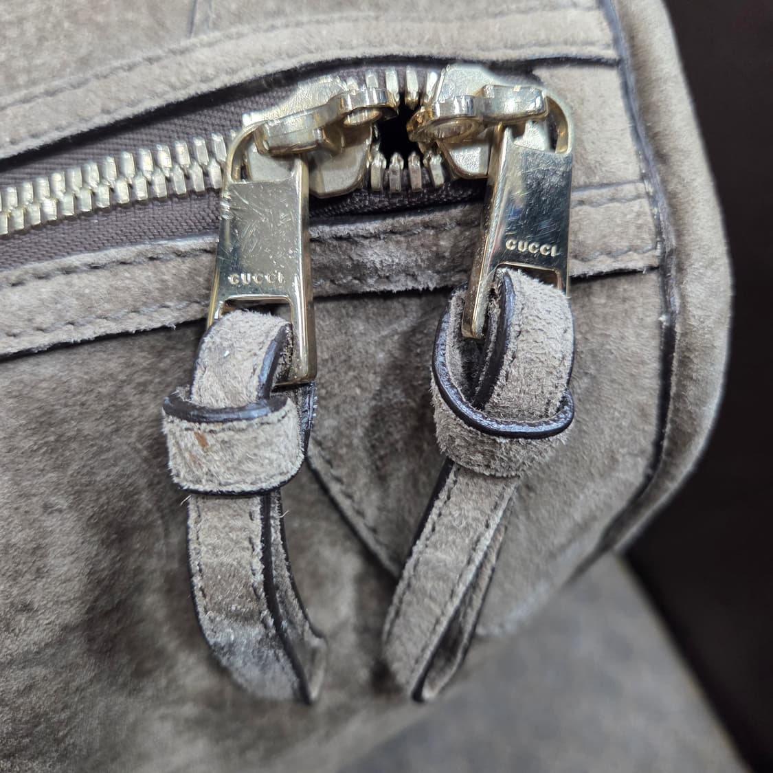 구찌 스웨이드 보스톤 백 상품이미지4