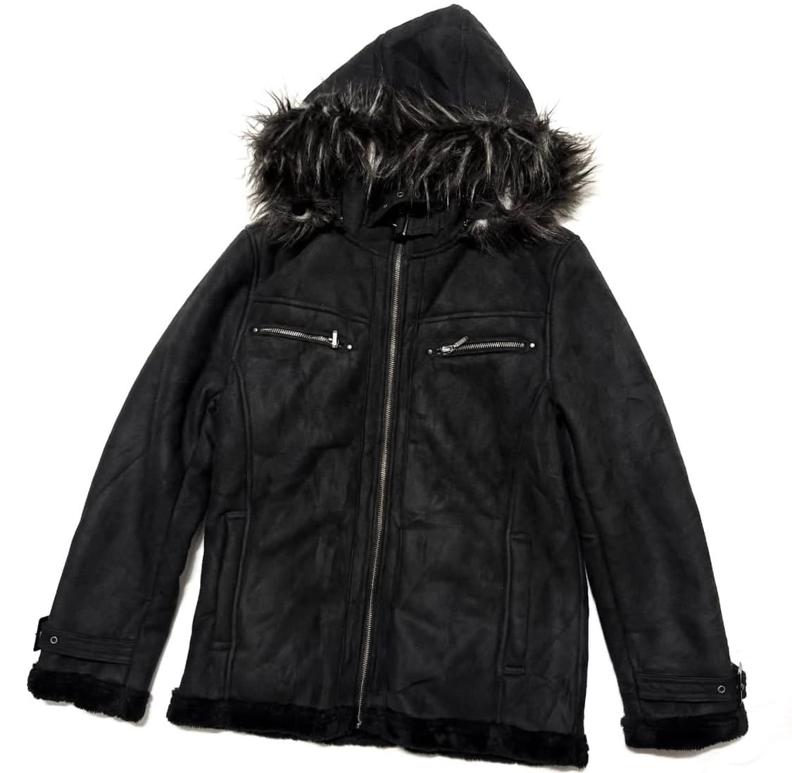 Closshi - 후디드 무통 자켓 상품이미지1