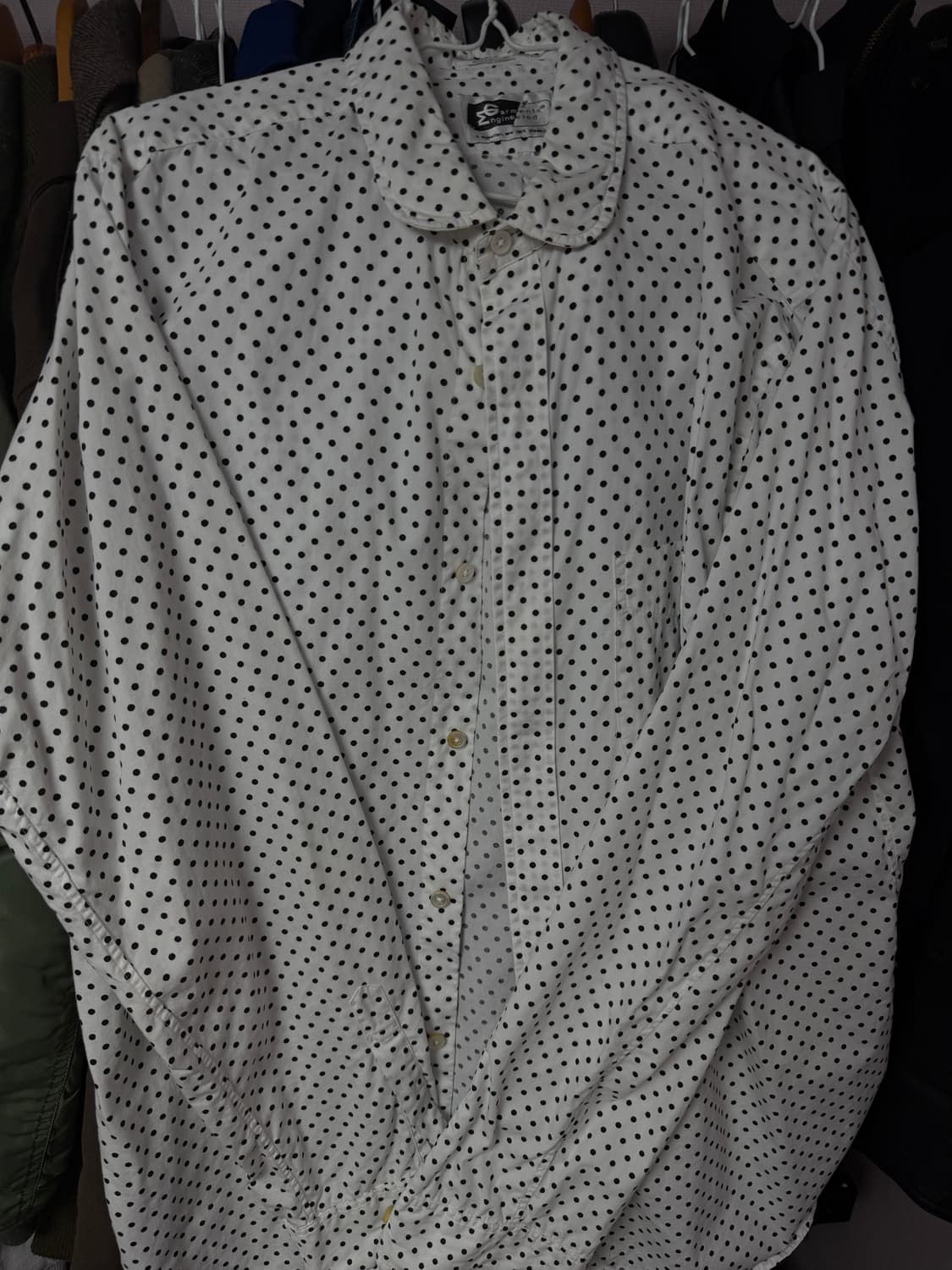 엔지니어드 가먼츠 도트 셔츠 상품이미지2