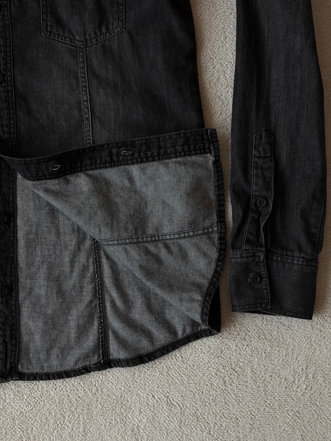 필립플레인 FW14 Marlon Illegal Fight Club 셔츠 상품이미지6