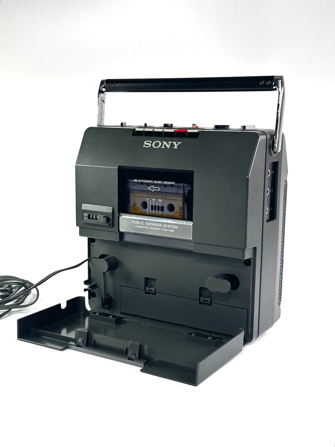 소니 빈티지 TCM-1390 카세트 플레이어 레코더  상품이미지9