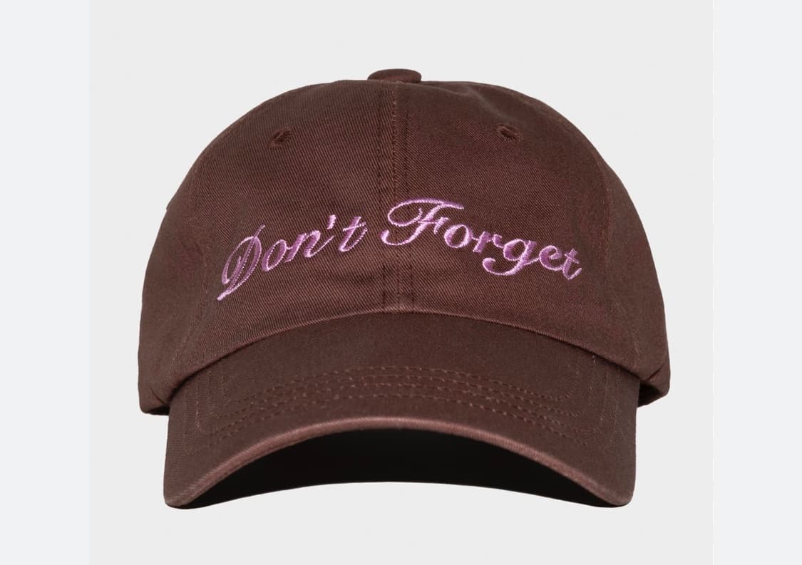 Don't Forget 볼캡 아이보리, 브라운 일괄판매 상품이미지2