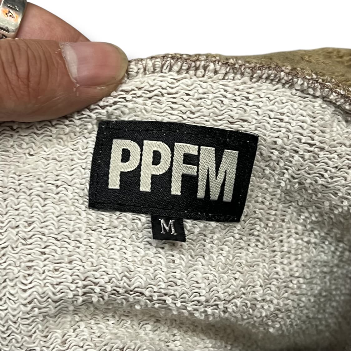  ppfm 배색니트 후드집업 y13411 상품이미지8
