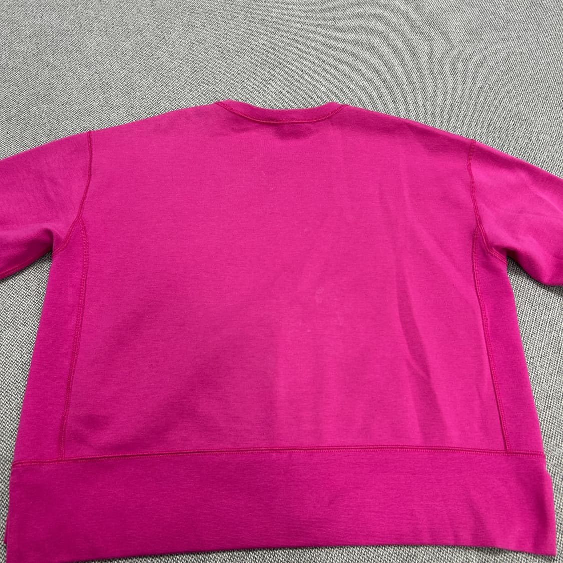 폴로 우먼스 트임 핑크 맨투맨(XL) 상품이미지8