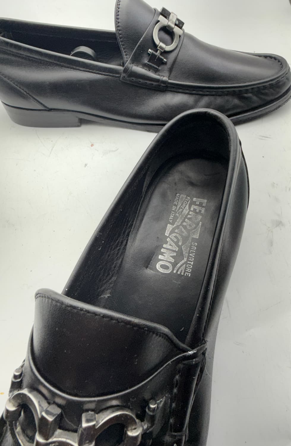 정품)페라가모구두275 상품이미지8