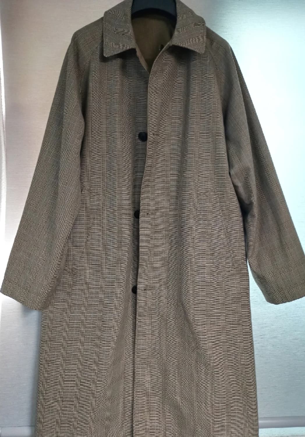 정품 해지스 양면 싱글코트 트렌치 상품이미지4