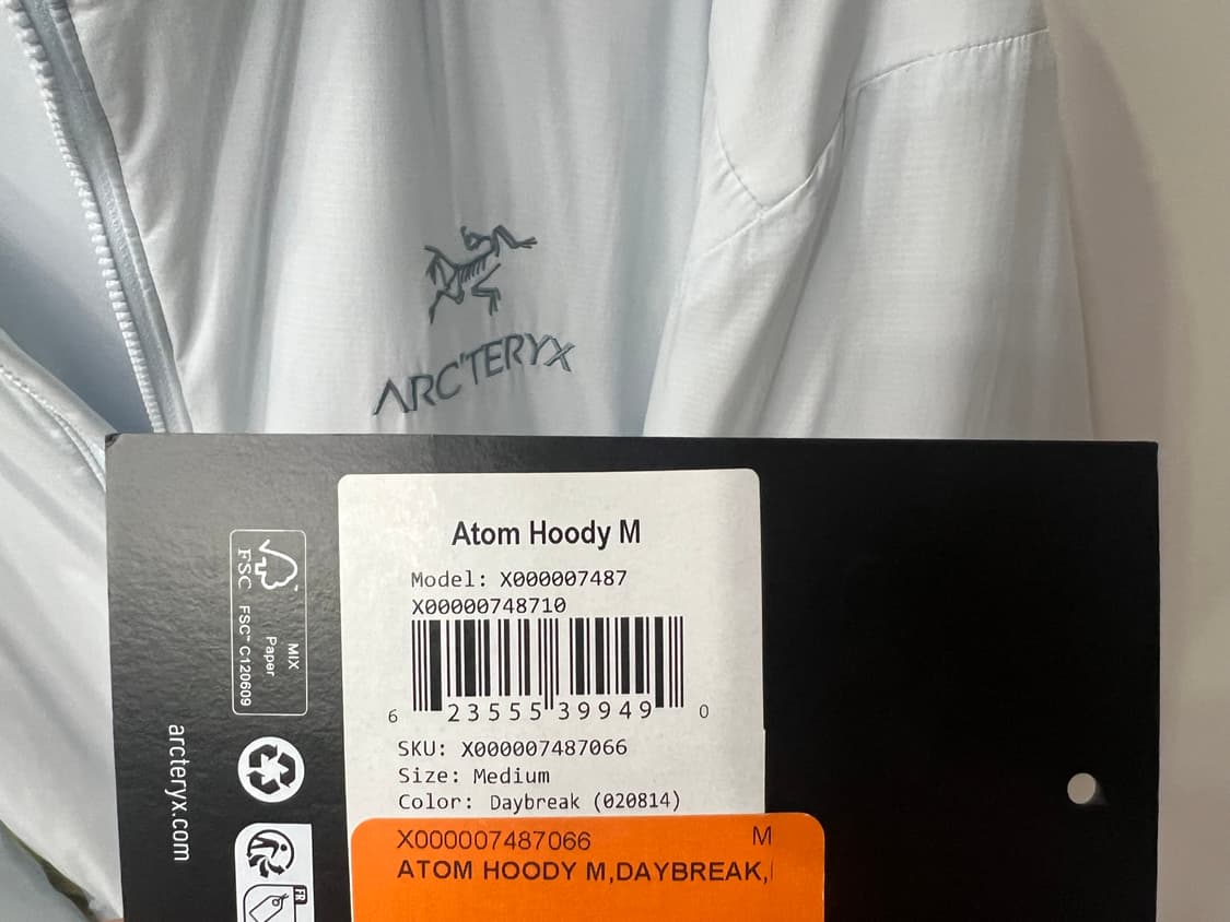 (M) 아크테릭스 아톰 후디 데이브레이크 상품이미지9