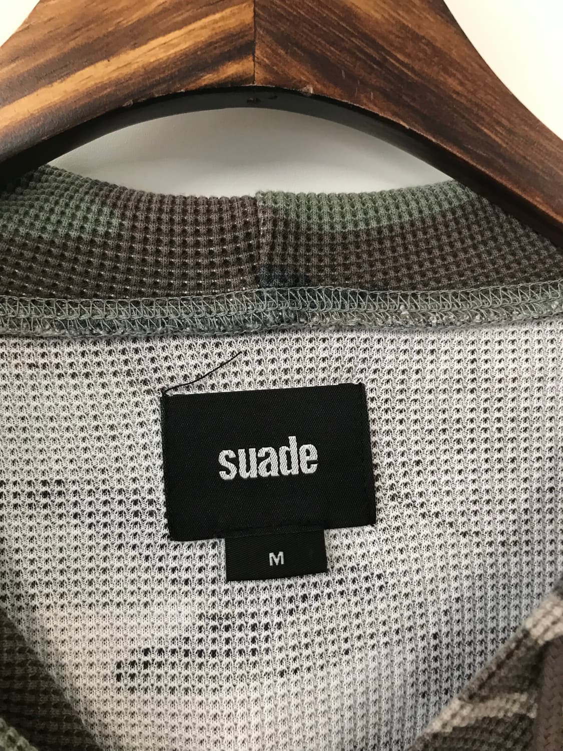 SUADE 써멀 카모 후드 집업 상품이미지8