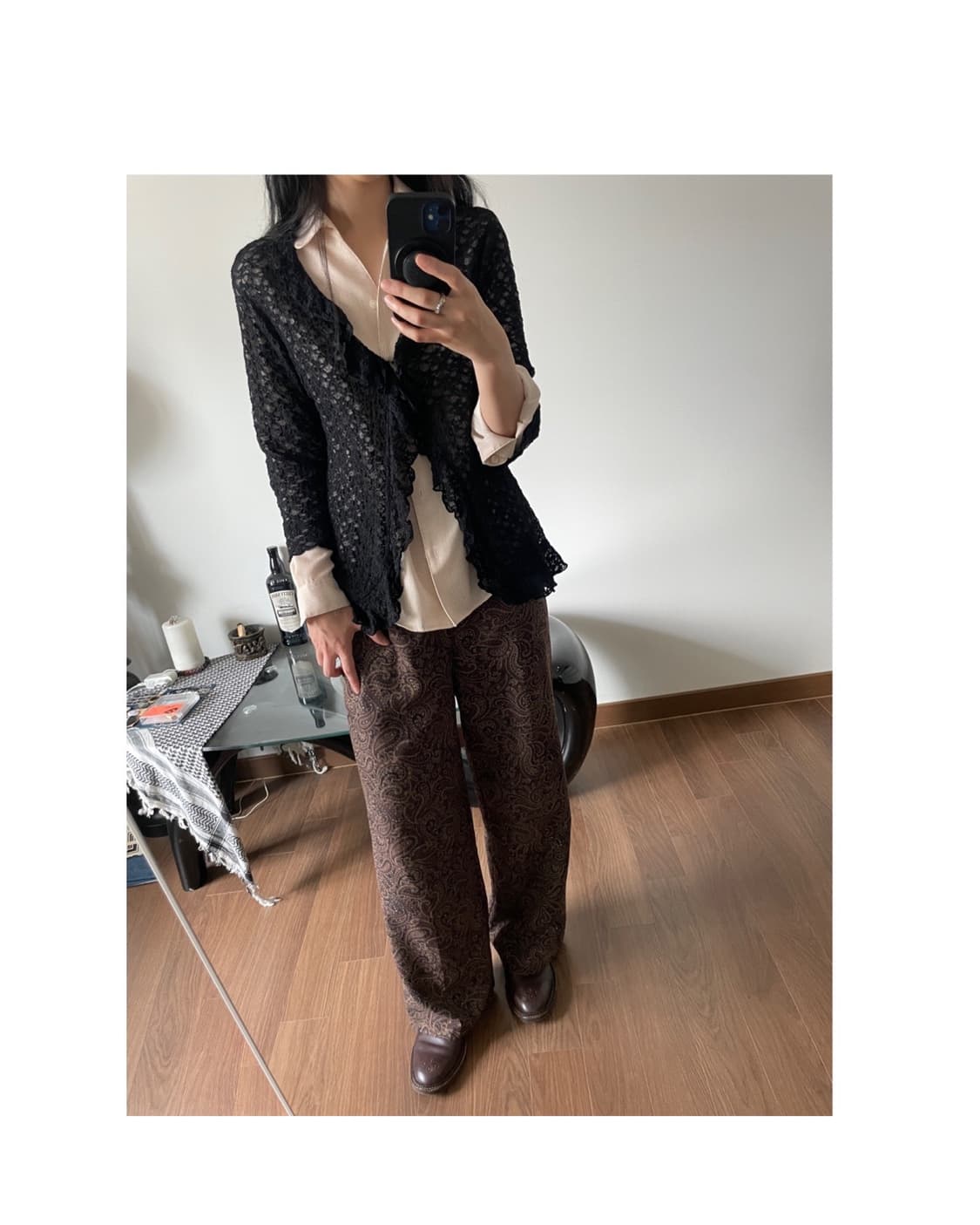 frill cardigan 상품이미지3