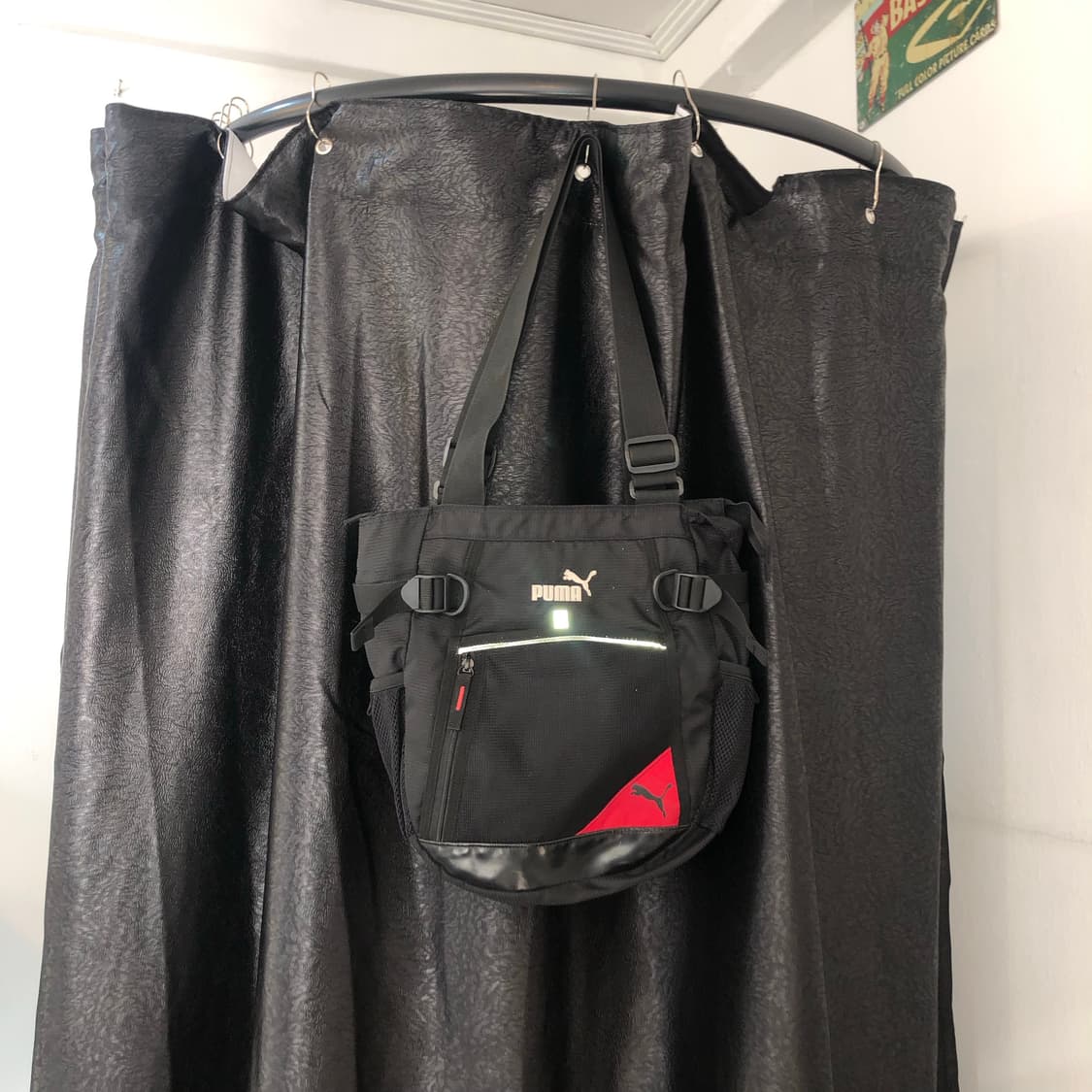 Vintage 💿 Puma leather black  상품이미지1