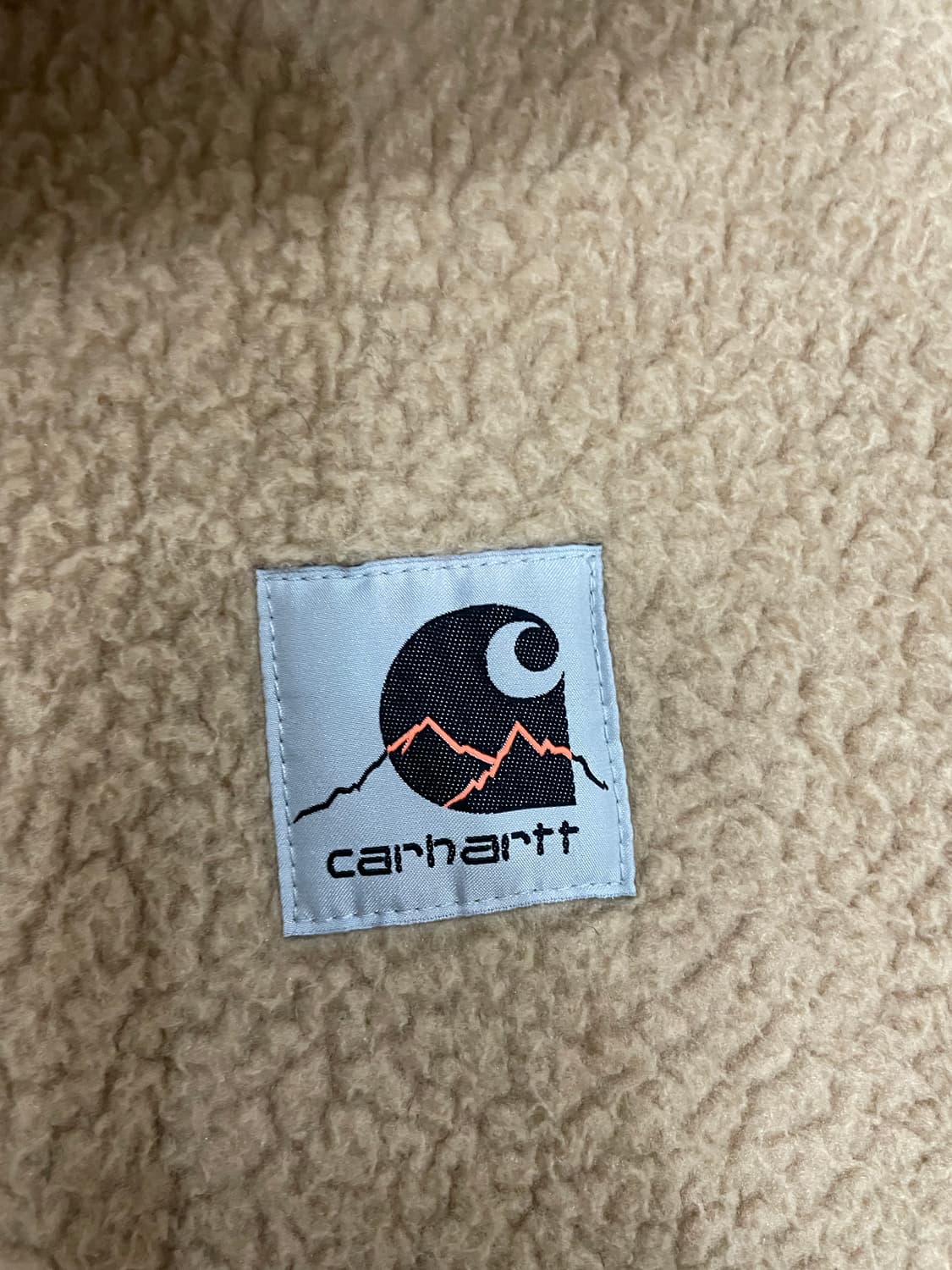 칼하트 아웃도어 C 후리스 집업 자켓 베이지 상품이미지8
