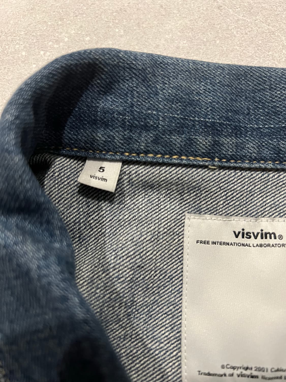 [새제품][5] 비즈빔 SS 101 DAMAGED 자켓 상품이미지5