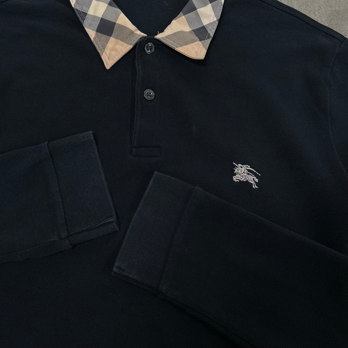 버버리 카라 긴팔티[1508] 상품이미지5