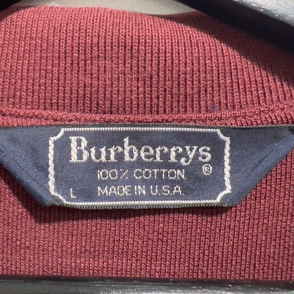 버버리 베이직 반팔 카라티 상품이미지5