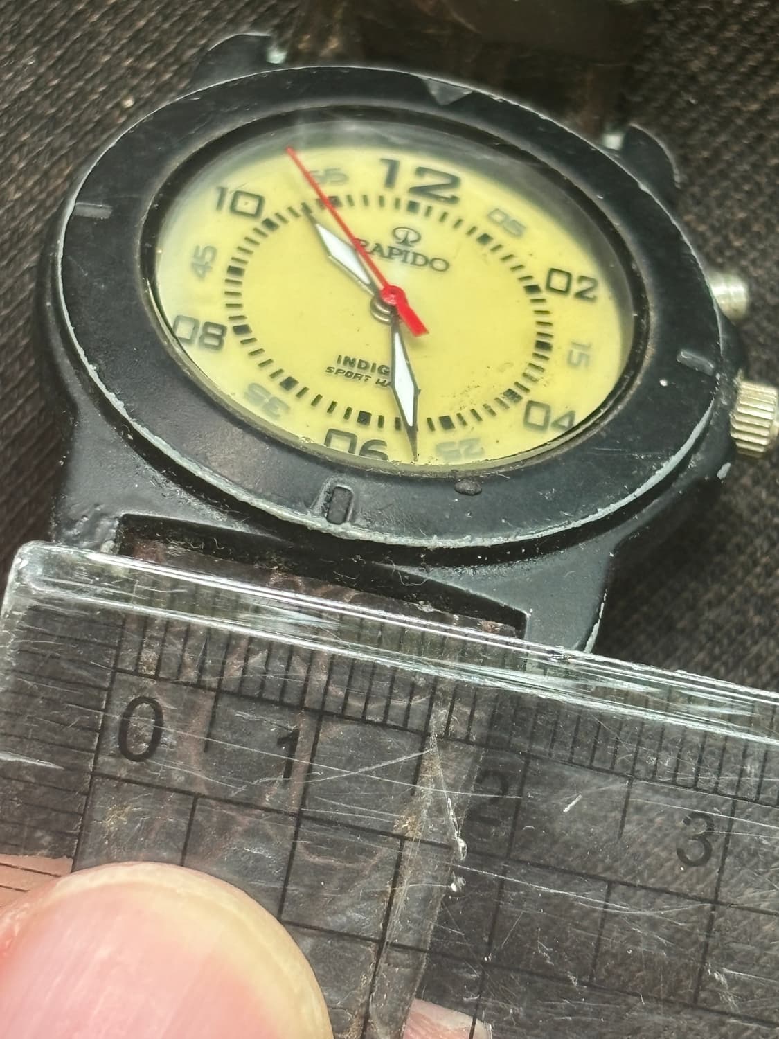 vintage rapido leather watch 상품이미지2