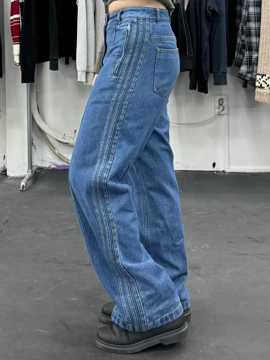 아디다스 에센셜 데님팬츠 상품이미지1