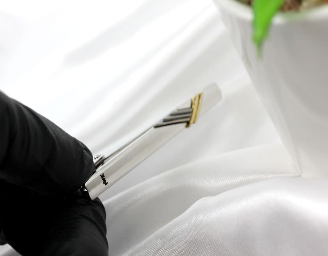 입생로랑 A등급 5.5cm 남자 명품 넥타이핀 빈티지 상품이미지4