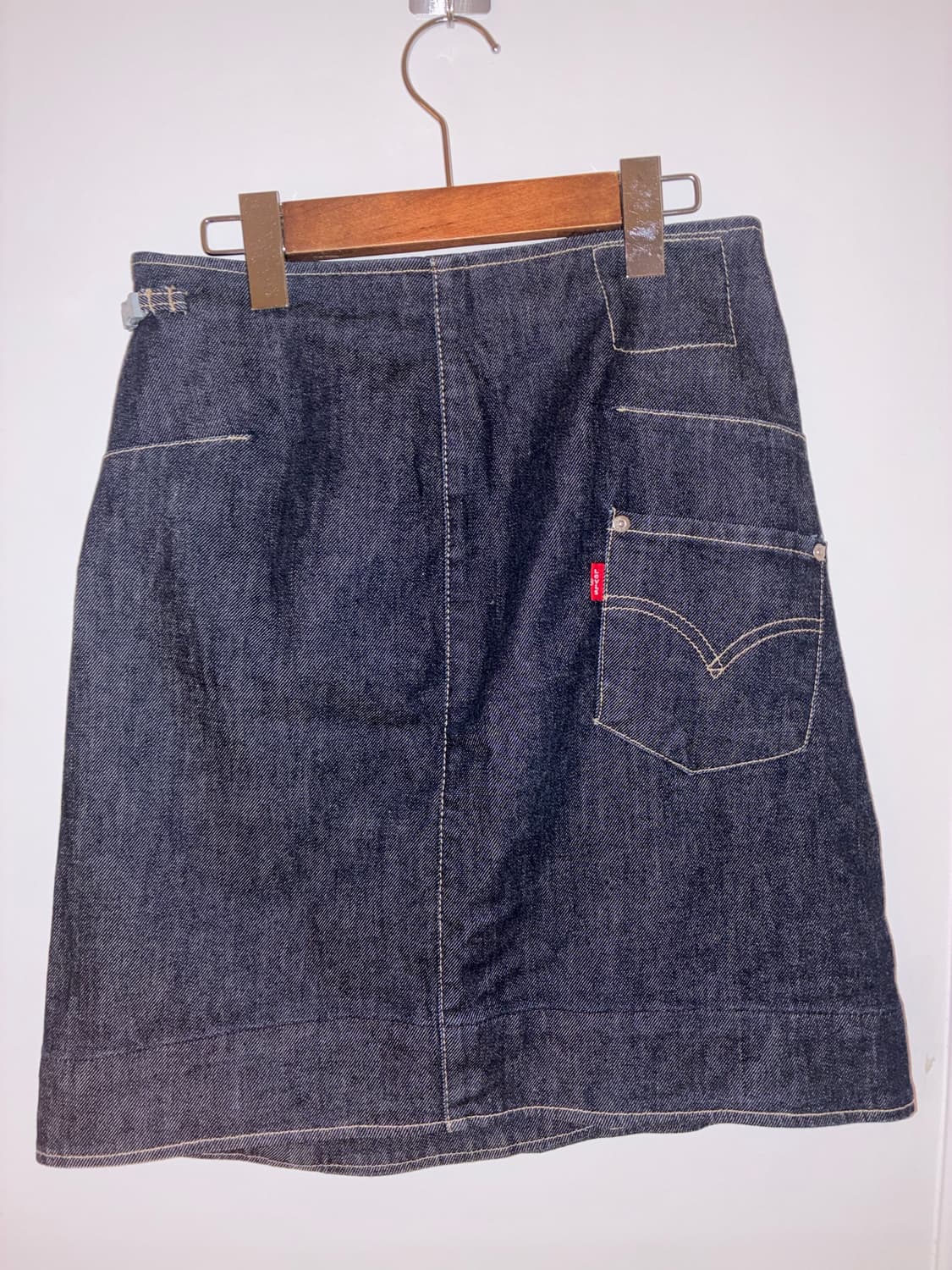 Levi’s Engineered Jeans Wrap Denim Skirt 상품이미지3