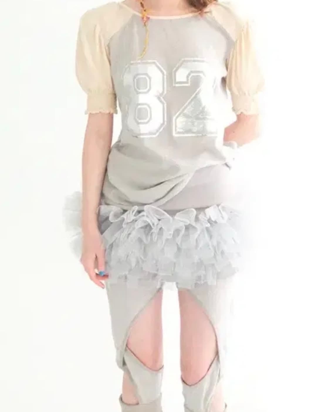 샵페어리 튤스커트  jersey volume tulle skirt  상품이미지1