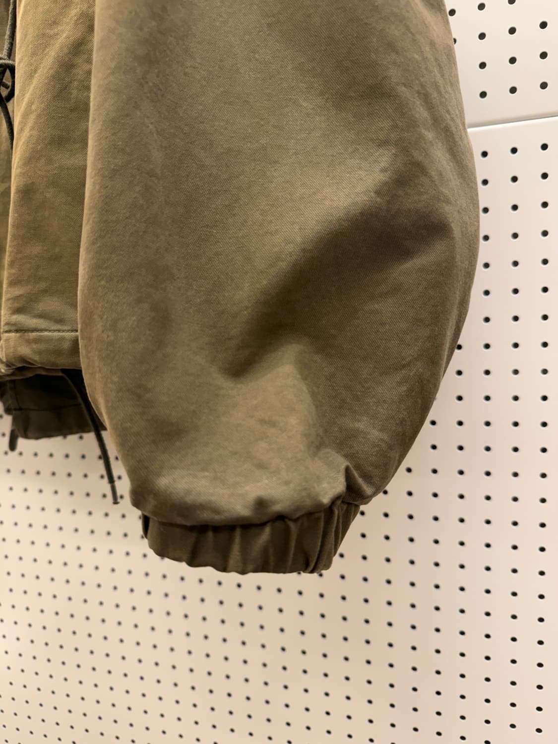 빈티지 카키 스트링 숏 야상 자켓 U188 상품이미지4