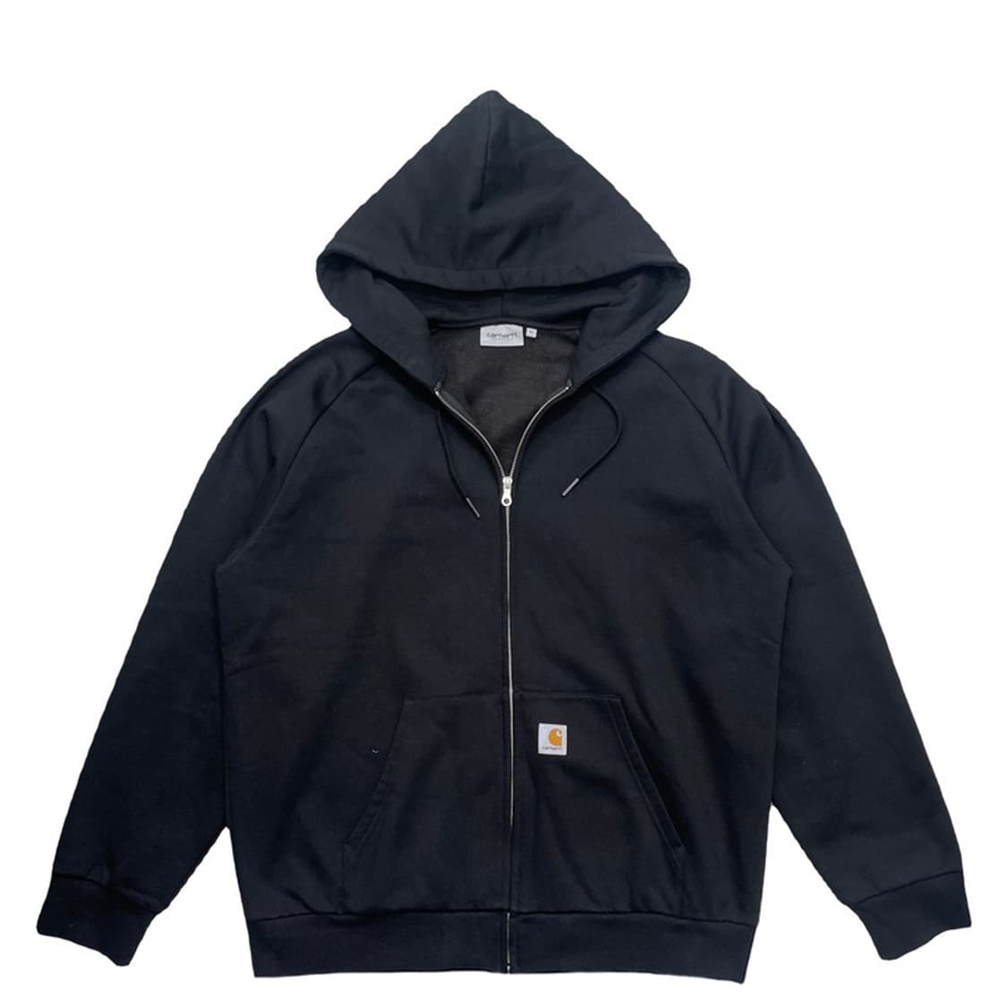 CARHARTT 기모 후드 집업 블랙 XL 상품이미지1